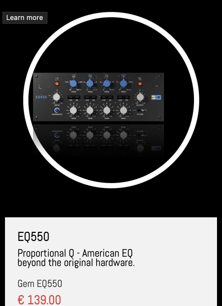 Overloud GEM EQ550